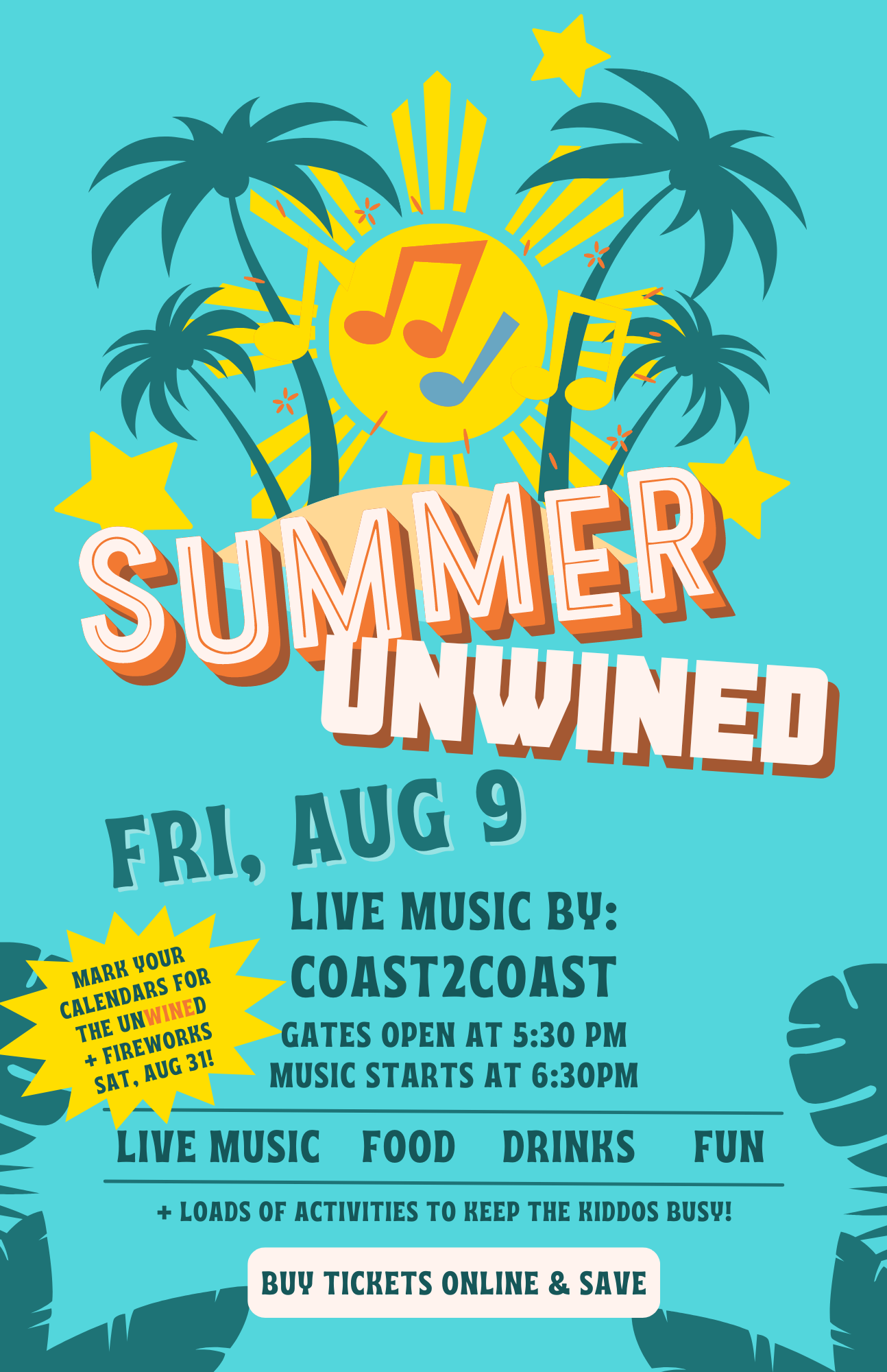 summer unwined concert