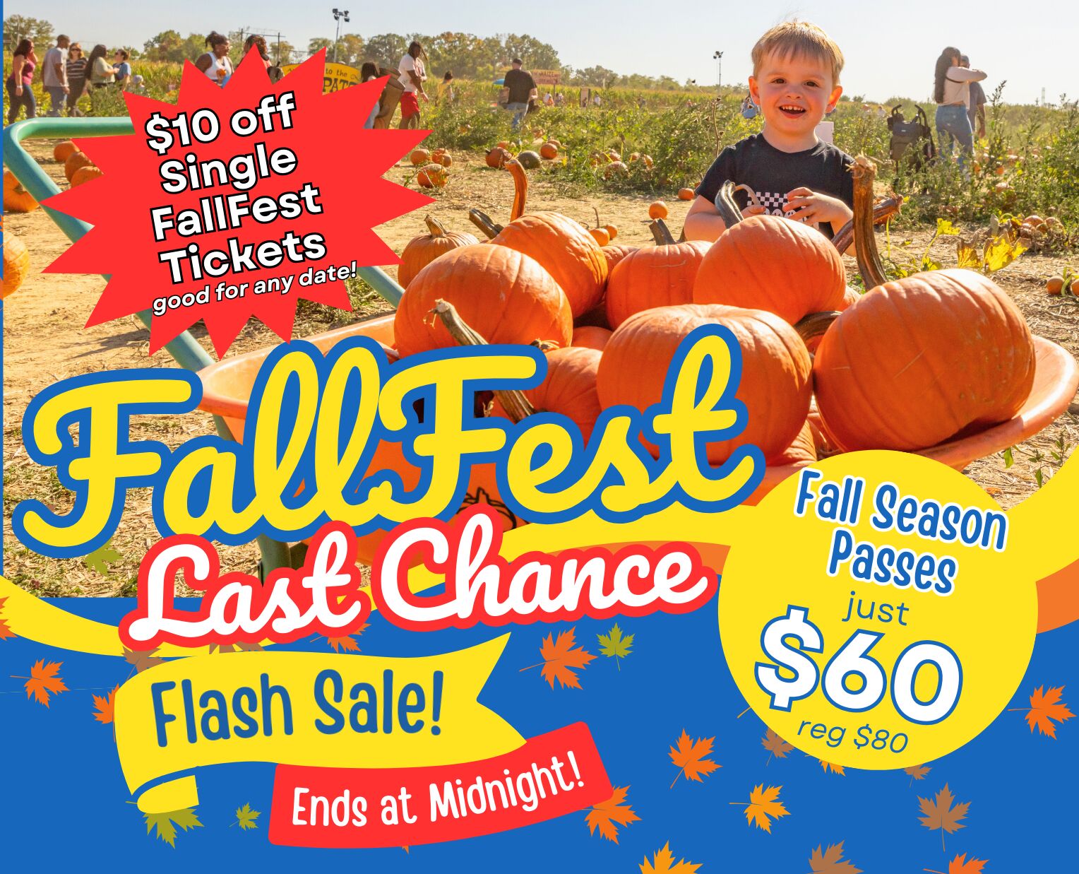 last chance fallfest sale